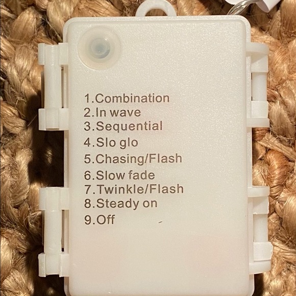 Clear White Fairy Lights Indoor Outdoor Micro Rice Lights Multi Function NWT - Picture 3 of 8